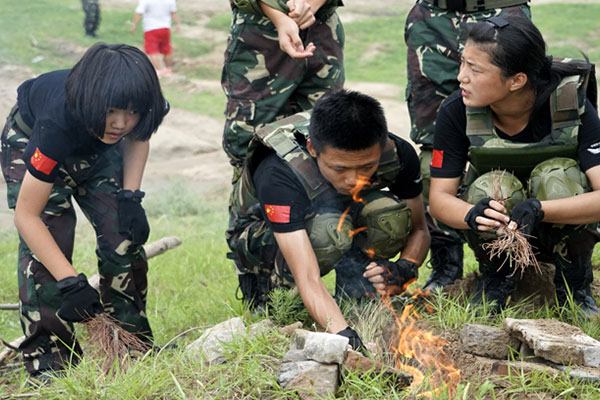 北京军事夏令营28天，锻炼孩子尽显军人本色